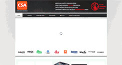Desktop Screenshot of csa-indonesia.com